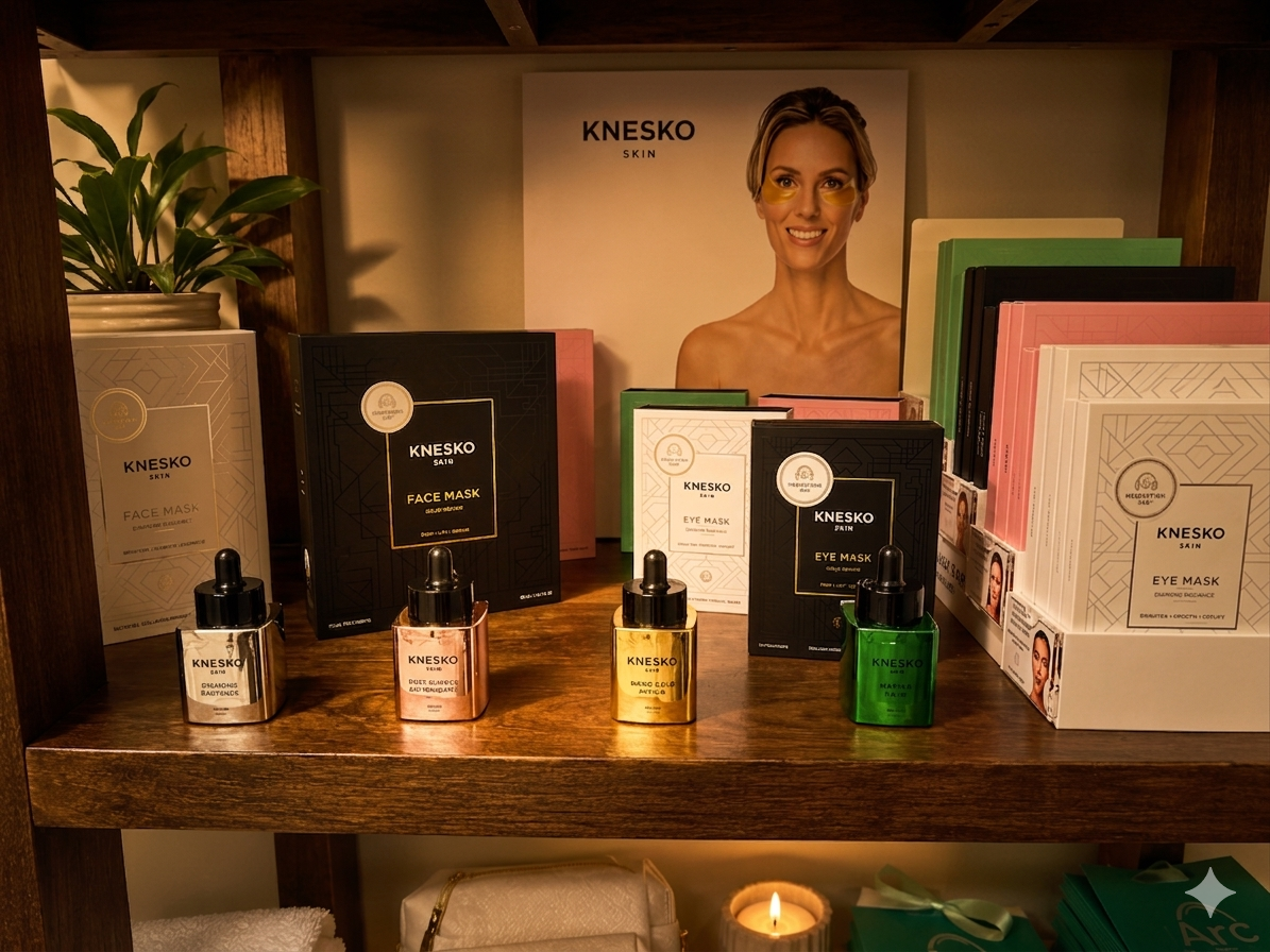 Curated skincare at ARC Wellness