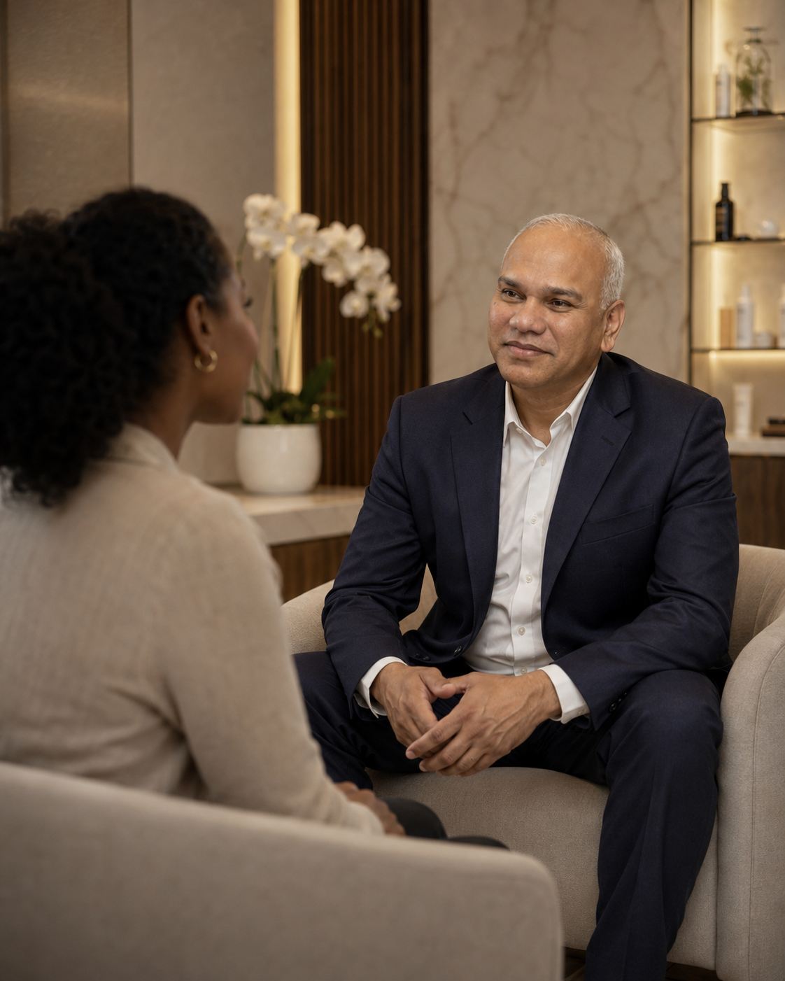 Listen — first step of the ARC wellness journey